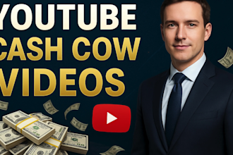 youtube automation cash cow channel, cash cow video, faceless cash cow