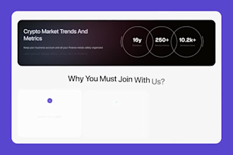 develop crypto exchange website decentralized website trading website token webs