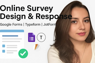 create and fill online survey market research poll google forms typeform jotform