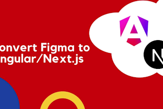 convert figma to angular or nextjs