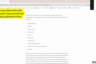proofread and edit documents