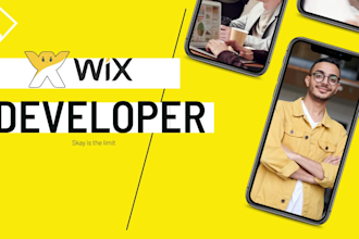 customize edit and optimize  your wix website