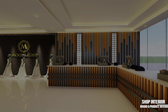 design the retail store, brands, and interior