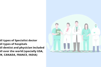 do physicians email list or dentist and doctor lead generation