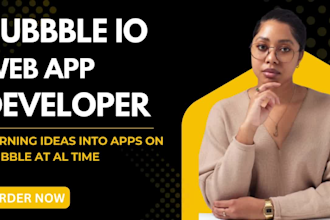 bubble io developer bubble io native mobile app bubble mvp bubble io website