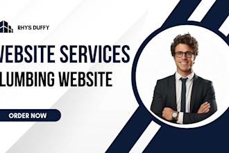 design a website for plumbing contractors hvac handyman and businesses