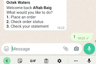 develop a powerful and automated whatsapp chatbot for your business