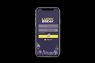 do a ui design for an app or website with prototype