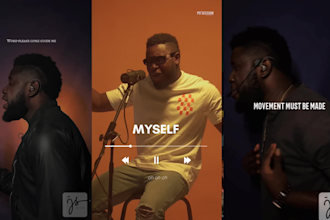 be your male singer, gospel singer, afro, pop and rapper