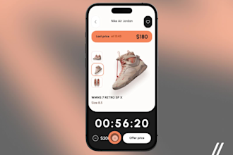 develop a profitable auction app, rentals app, car rentals app