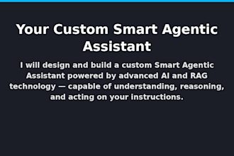 build a custom ai chatbot or rag agent for you
