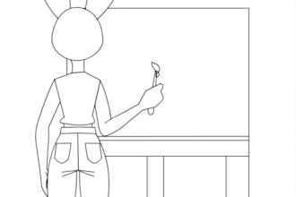 do 2d line art animation, flip book, frame by frame, 2d traditional animation