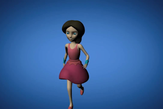 model, rig and animate any 3d characters and any 3d model, mmd