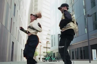 create professional tiktok shuffle dance, shufle group dance video to your song
