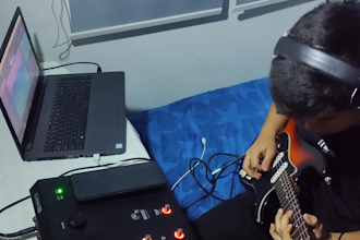 record electric guitars with professional sound