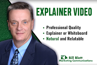 be your male elearning course, explainer video voice