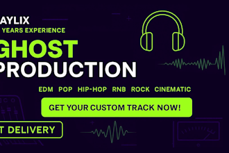 be your music producer for podcast, songs, videos