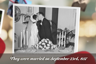 create a memorial slideshow for a celebration of life
