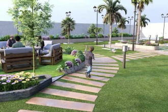 design your garden, backyard,patio, landscape and render 3d