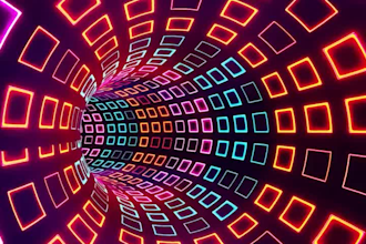 do 4k 3d abstract animation seemless loop animation motion graphics video