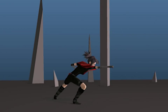 animate 3d character for 3d unity game npc ai fps game mechanics unreal engine 5