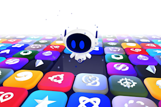 design a 3d icon on spline