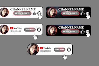 youtube subscribe button green screen by 12 hr video animation
