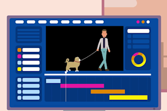 create an animated explainer video or whiteboard animation or infographic video
