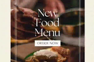 design a modern asian restaurant logo and menu for your food brand