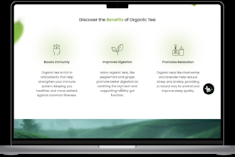 design a professional and modern interactive website UI UX in figma