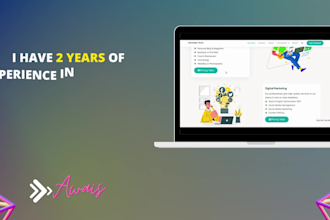 create a portfolio, agency, ecommerce website on wordpress