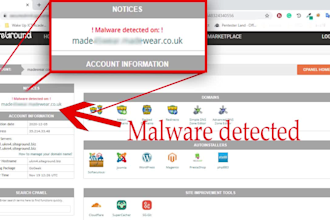 do recover hacked word press websites,  malware, remove