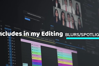 do video editing professionally and creatively