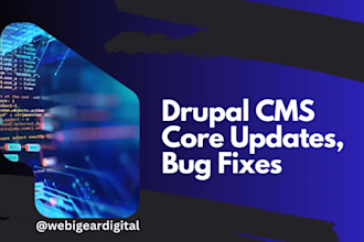 update drupal cms core with latest stable build