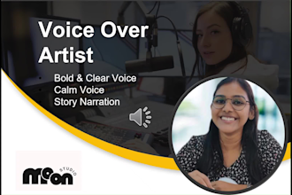 narrate your audiobook with a soothing and engaging voice