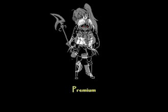 make you an undertale sprite animation