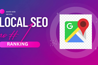 do monthly local SEO for your local business and gmb ranking