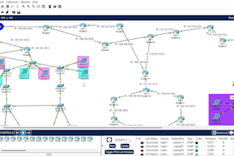 complete your cisco packet tracer, gns3, and networking tasks