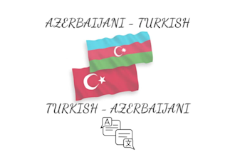 translate turkish to azerbaijani manually and accurately