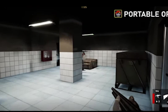 develop unity game multiplayer and singleplayer, 3d game, pc and web