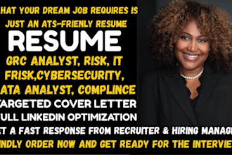 do grc resume, data analyst, cybersecurity, risk, fraud, IT and compliance roles