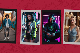 design realistic ai virtual influencers for social media
