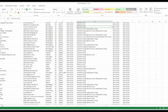 scrape any website and deliver structured data in CSV or excel