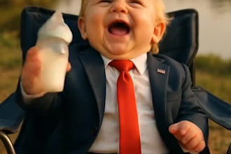 create viral ai baby videos, funny talking baby podcasts, and baby shorts