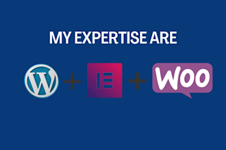 design or redesign your wordpress store