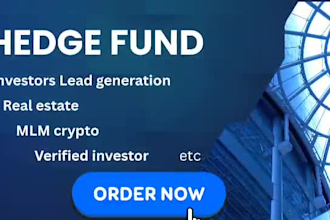 provide hedge funds list real estate MLM crypto buyer list