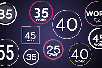 create a workout timer for your fitness video