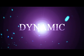 create  opening and ending credits title for your film movie
