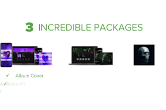 create an epic 3d artwork cover for your album, single or ep