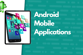 develop and design a modern flutter app for android and ios